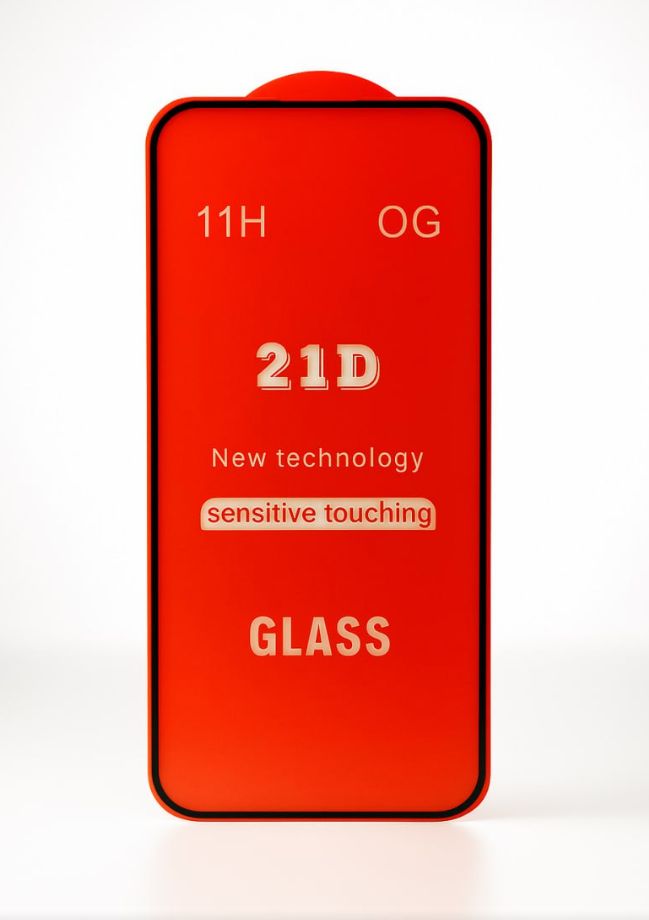 Aizsargstikls iLike Apple iPhone 16 Plus Full Glue 21D Tempered Glass Without package (2pcs) Black