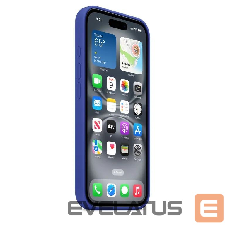 Back panel cover Apple - MYYF3ZM/A Apple Silicone Magsafe Cover for iPhone 16 Plus Ultramarine