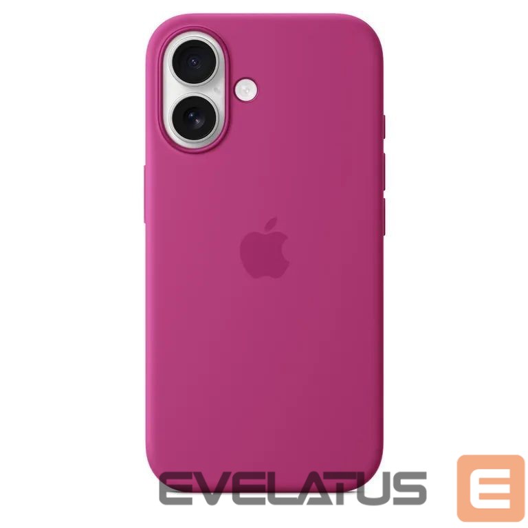 Back panel cover Apple - MYYE3ZM/A Apple Silicone Magsafe Cover for iPhone 16 Plus Fuchsia