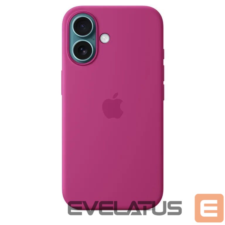 Back panel cover Apple - MYYE3ZM/A Apple Silicone Magsafe Cover for iPhone 16 Plus Fuchsia