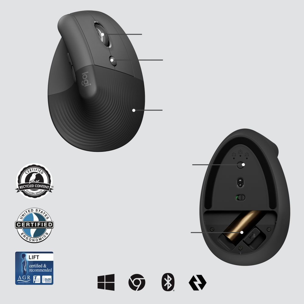 Computer accessories Logitech LOGI LIFT FOR BUSINESS - GRAPHITE