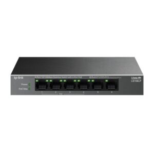 Nevadāms centrmezgls TP-Link  NET SWITCH 6PORT 10/100M 4POE+/LS106LP 