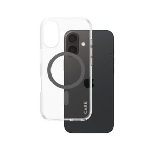 Kitas telefono priedas Panzer Glass  CARE by PanzerGlass Flagship Case iPhone 16 6.1" black/black MagSafe 1345 