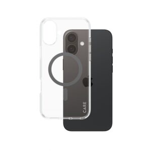 Kitas telefono priedas Panzer Glass  CARE by PanzerGlass Flagship Case iPhone 16 Plus 6.7" black/black MagSafe 1347 
