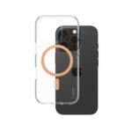 Cits mobilo telefonu aksesuārs Panzer Glass  CARE by PanzerGlass Flagship Case iPhone 16 Pro 6.3" Peachy MagSafe 1374 
