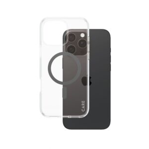 Kitas telefono priedas Panzer Glass  CARE by PanzerGlass Flagship Case iPhone 16 Pro Max 6.9" black/black MagSafe 1348 