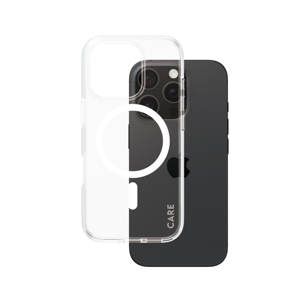Kitas telefono priedas Panzer Glass CARE by PanzerGlass Flagship Case iPhone 16 Pro 6.3"" black/black MagSafe 1346