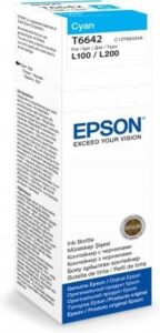 Eksploatacinės medžiagos spausdintuvams EPSON  T6642 Ink bottle 70ml Ink Cartridge, Cyan 
