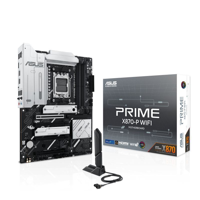 AMD protsessori emaplaat Asus MB AMD X870 SAM5 ATX/PRIME X870-P WIFI