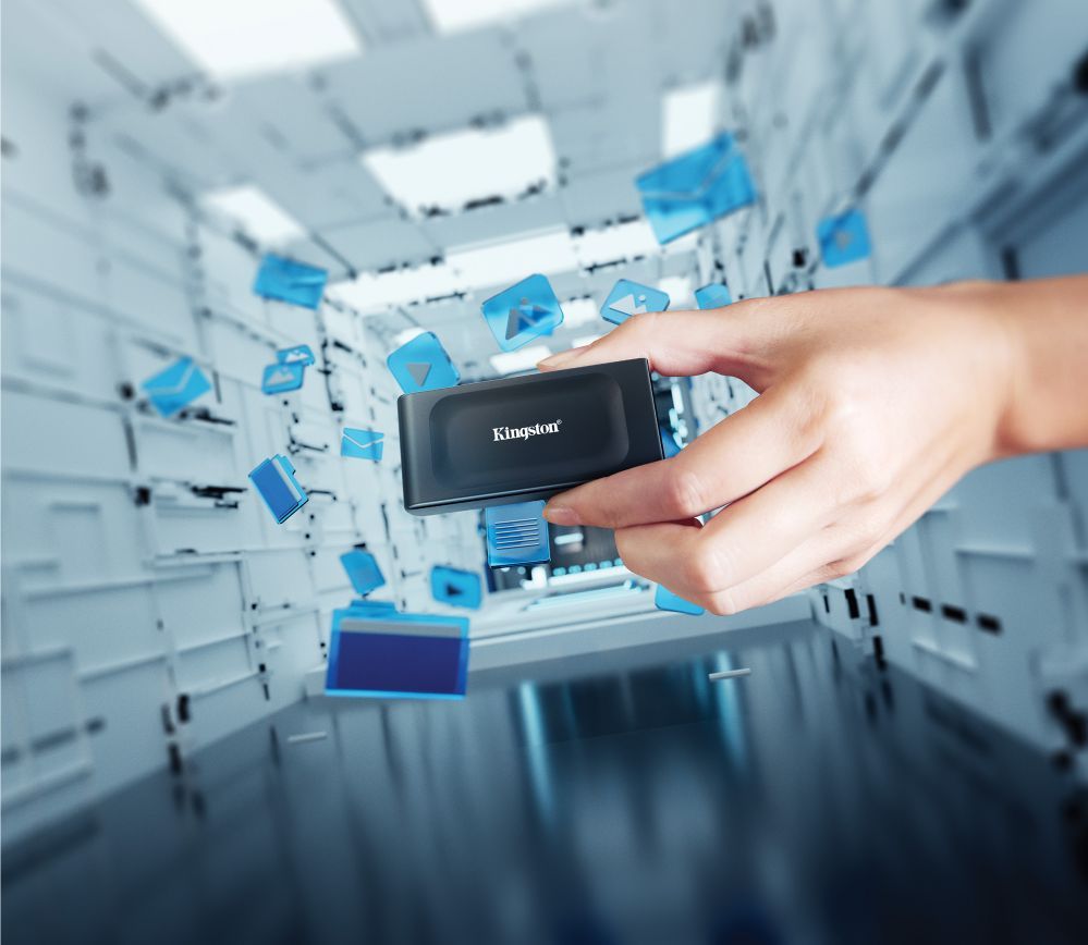 Computer components Kingston KINGSTON XS1000 1TB SSD Pocket-Sized USB