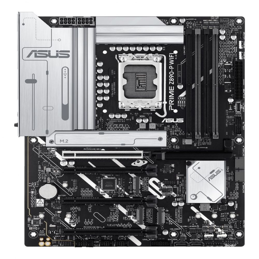 Intel protsessori emaplaat Asus MB Z890 S1851 ATX/PRIME Z890-P WIFI