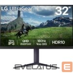 Monitoriai LG  LG 32GS85Q-B.AEU 32inch Gaming Monitor 