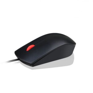 Computer mouse Lenovo  Essential USB Wired Mouse, 1600 DPI, 1.8 m, 3 Buttons, Black 
