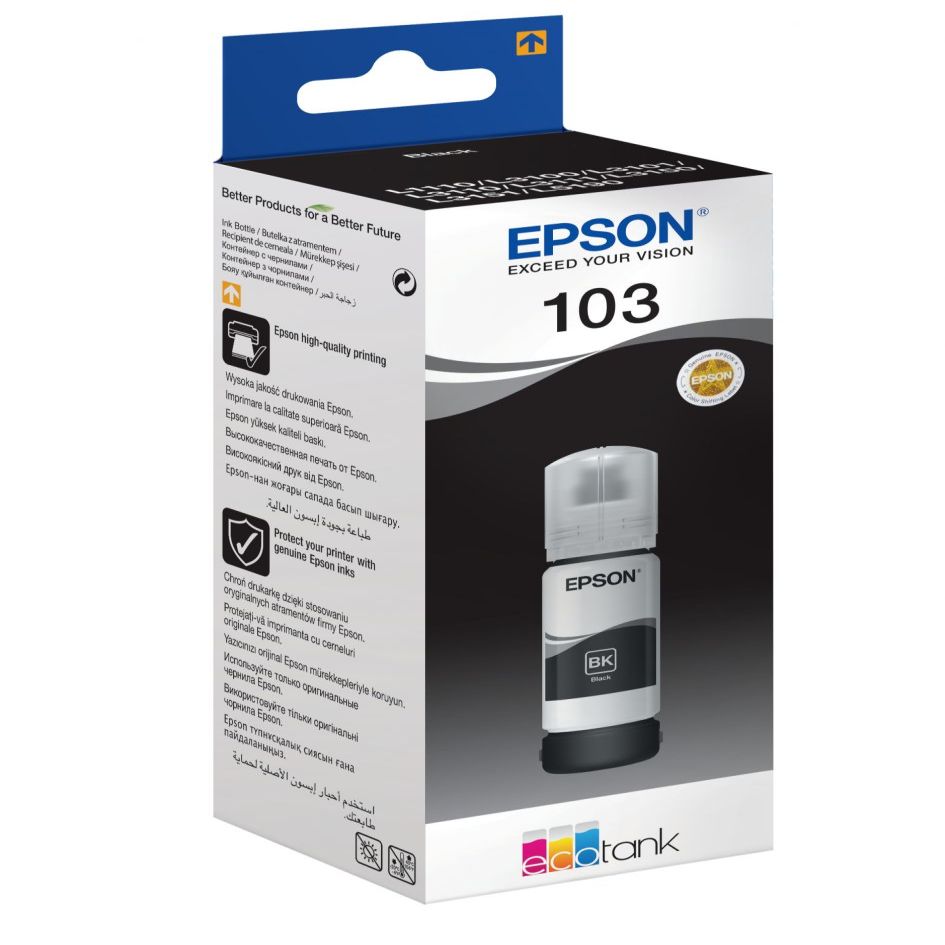 Printer accessories EPSON 103 ECOTANK Ink Bottle, Black