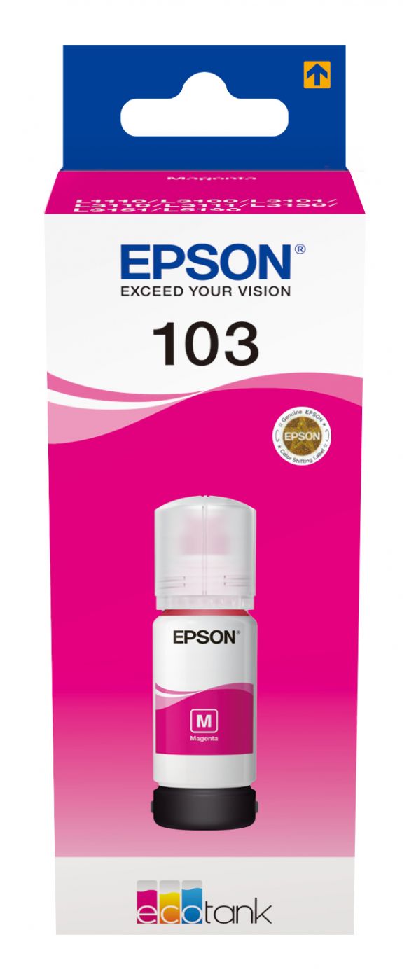 Printer accessories EPSON 103 ECOTANK Ink Bottle, Magenta