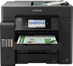 Spausdintuvai EPSON  Multifunctional Printer EcoTank L6550 Colour, Inkjet, A4, Wi-Fi, Black 