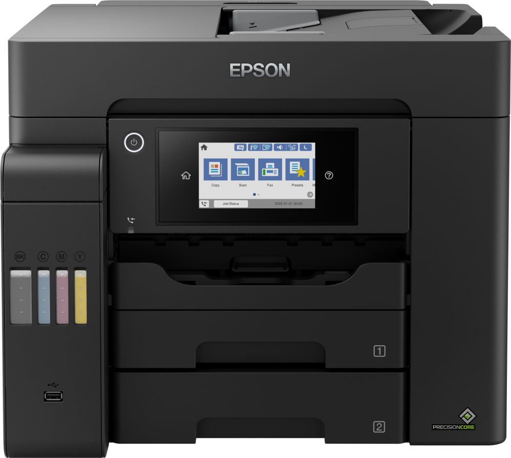 Printers EPSON Multifunctional Printer EcoTank L6550 Colour, Inkjet, A4, Wi-Fi, Black