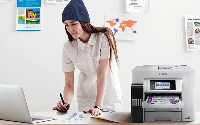 Printers EPSON Multifunctional Printer EcoTank L6580 Colour, Inkjet, A4, Wi-Fi, Light Grey