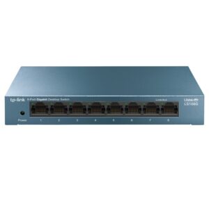 Server - Other Accessories TP-Link  8-Port 10/100/1000Mbps Desktop Network Switch LS108G Unmanaged, Desktop 