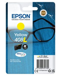 Eksploatacinės medžiagos spausdintuvams EPSON  DURABrite Ultra 408L Ink cartrige, Yellow 