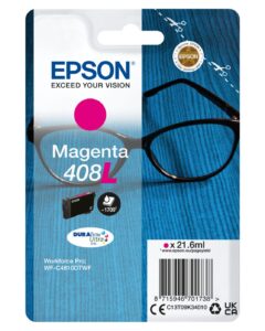 Eksploatacinės medžiagos spausdintuvams EPSON  DURABrite Ultra 408L Ink cartrige, Magenta 