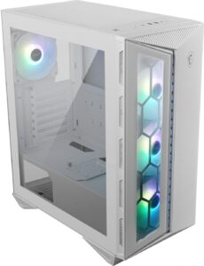 Computer case MSI  MPG GUNGNIR 110R White, Mid-Tower, Power supply included No 