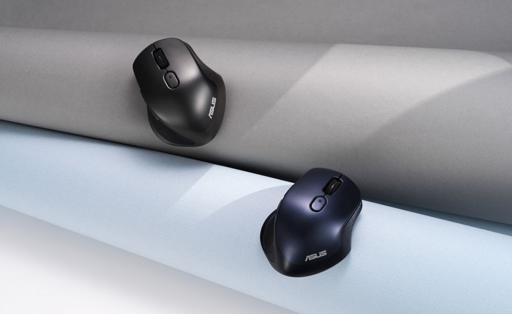 Computer mouse Asus WIRELESS MOUSE MW203 Wireless, Blue, Bluetooth