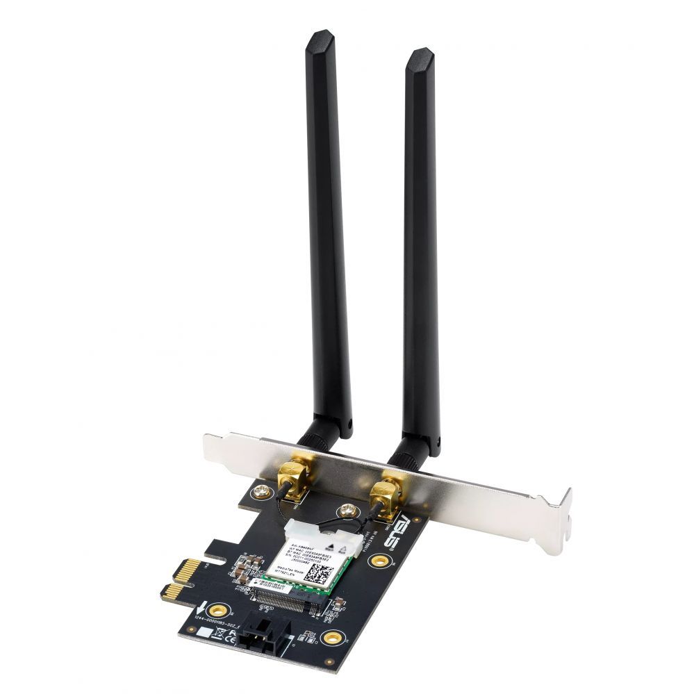 Ruuterid Asus Wi-Fi Adapter, Tri-Band, Wi-Fi 6E Adapter PCE-AXE5400 802.11ax