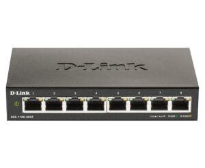 Server - Other Accessories D-link  Smart Gigabit Ethernet Switch DGS-110-08V2 Managed, Desktop, Power supply type External, Ethernet LAN (RJ-45) ports 8 