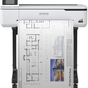 Printer EPSON  Large format printer - technical SC-T3100 Colour, Inkjet Ultrachrome® XD2, PrecisionCore  Print Head, A1, Wi-Fi, White 