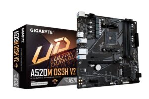 Motherboard for Intel processors Gigabyte  A520M DS3H V2 1.1 M/B 