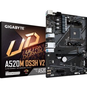 Motherboard for Intel processors Gigabyte  A520M DS3H V2 1.1 M/B 