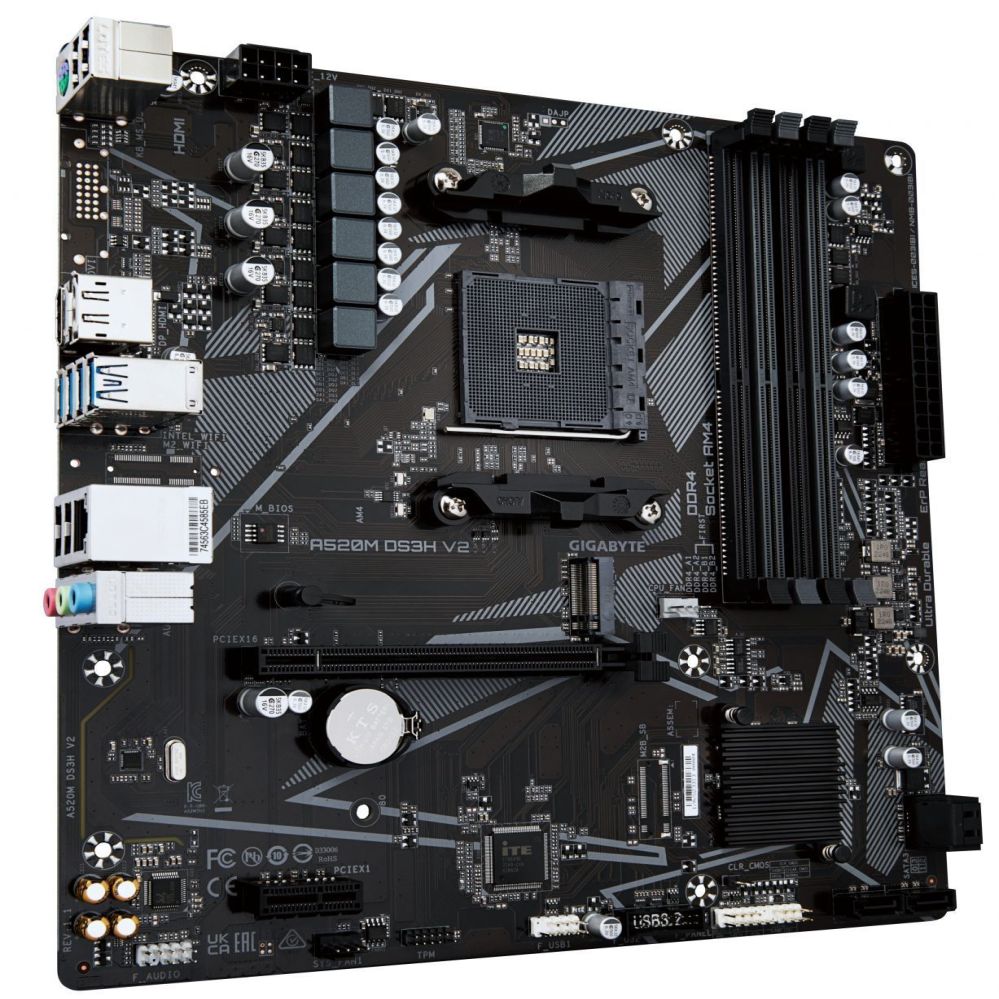 Motherboard for Intel processors Gigabyte A520M DS3H V2 1.1 M/B