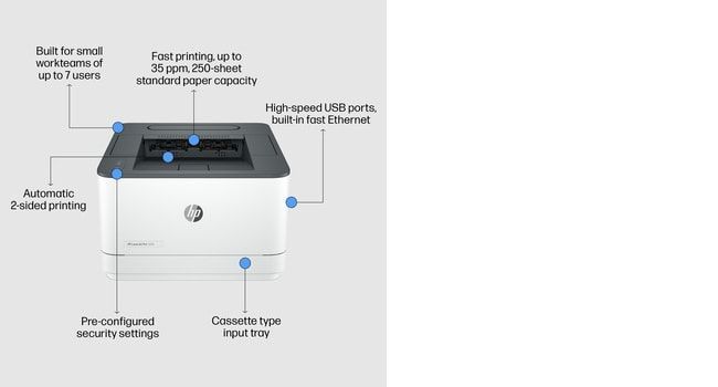 Printers HP HP LaserJet Pro 3002dw 33ppm Printer