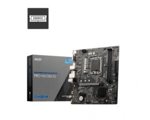 Motherboard for Intel processors MSI  PRO H610M-G 