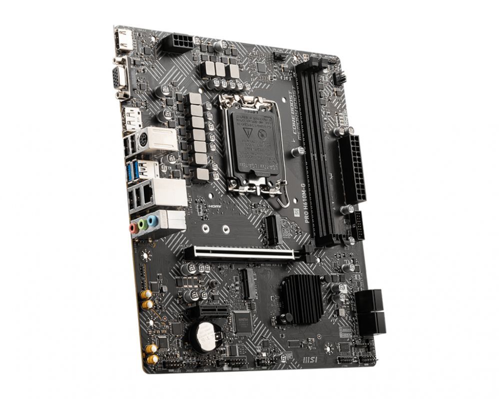 Motherboard for Intel processors MSI PRO H610M-G