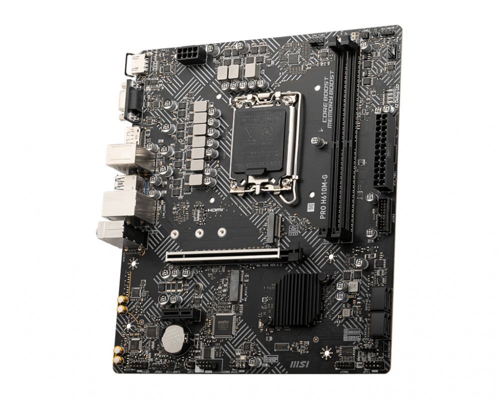 Motherboard for Intel processors MSI PRO H610M-G