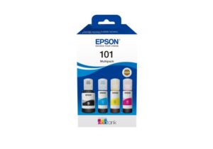 Eksploatacinės medžiagos spausdintuvams EPSON  101 EcoTank 4-colour Multipack 