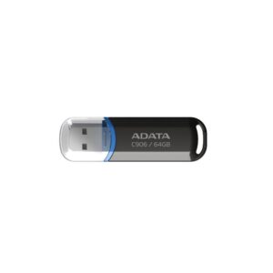 Zibatmiņa ADATA  C906 64GB USB Flash Drive, Black 