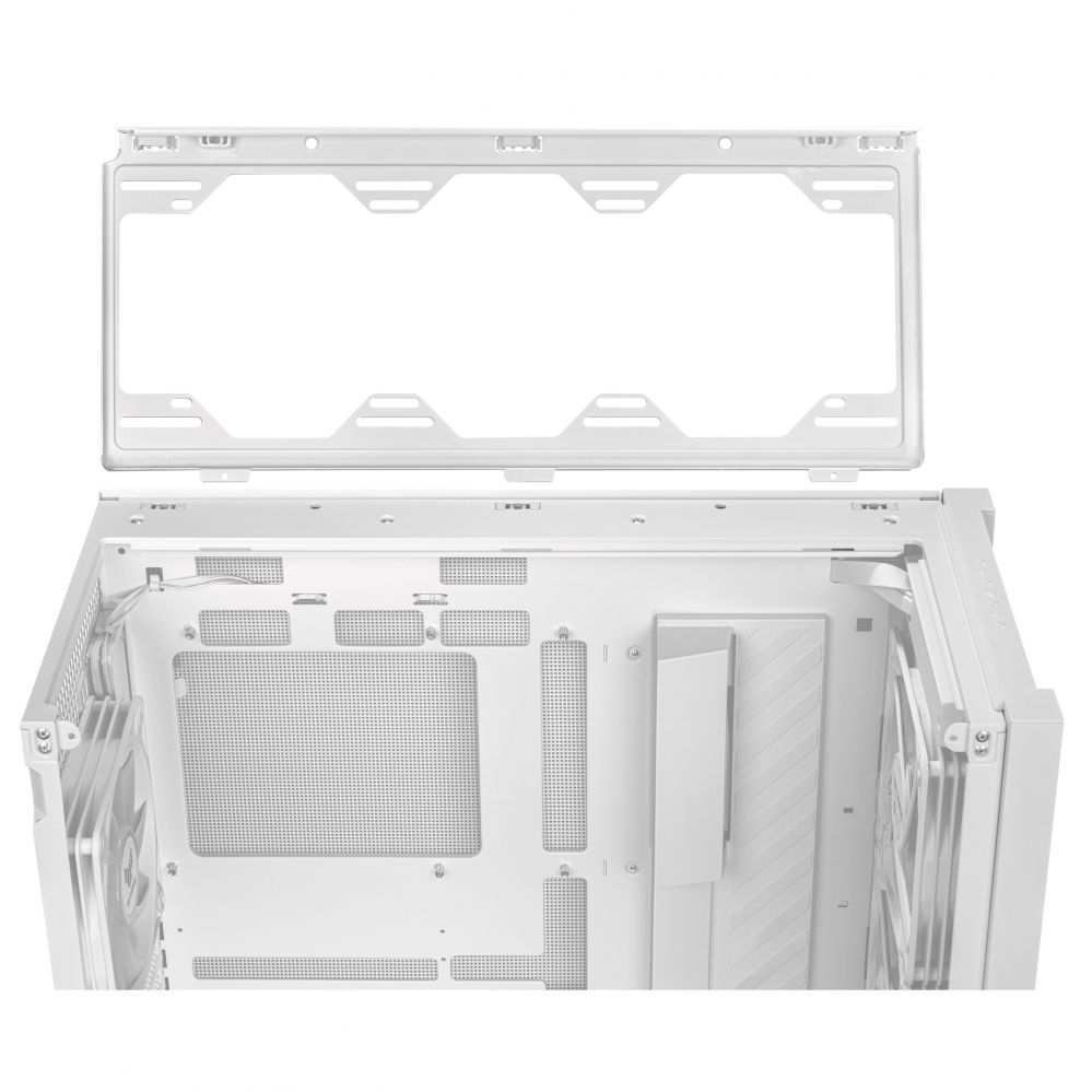 Computer case Asus Case||TUF Gaming GT302 ARGB|MidiTower|Case product features Transparent panel|ATX|EATX|MicroATX|MiniITX|Colour White|TUFGAMINGGT302ARGB