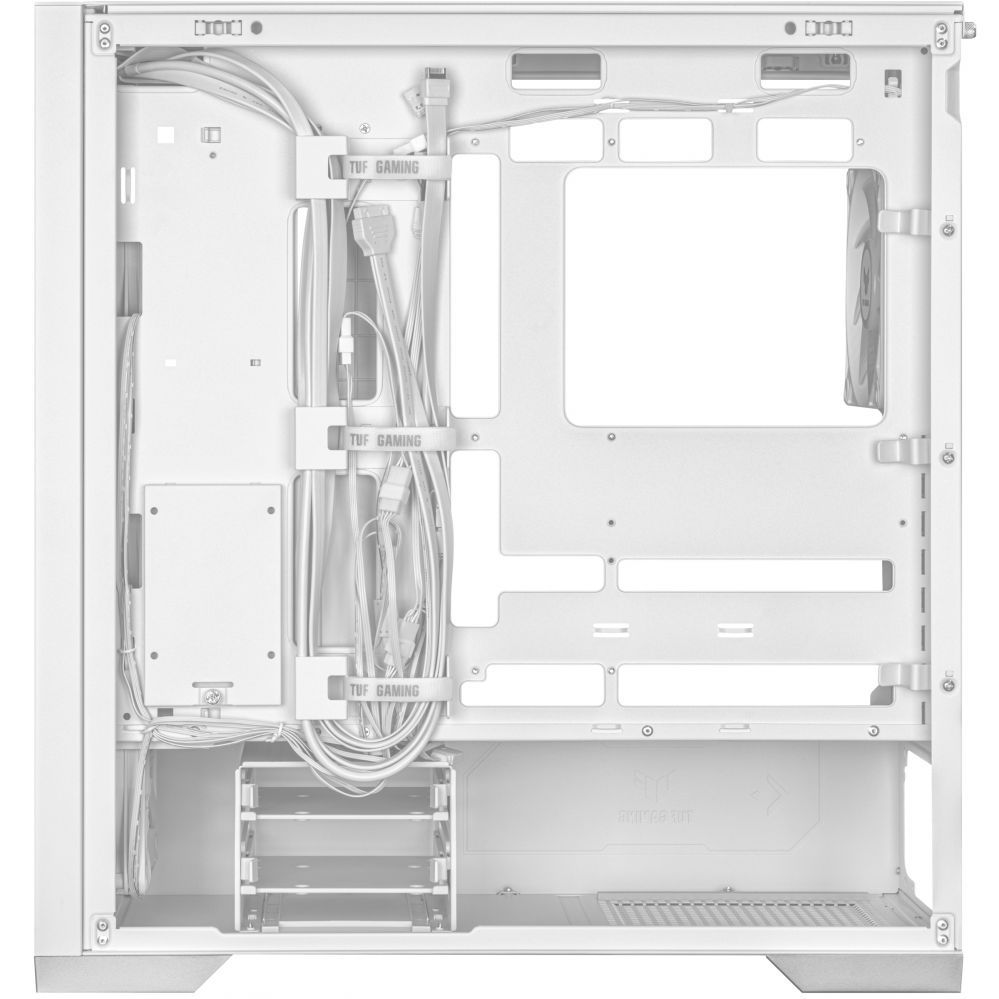 Computer case Asus Case||TUF Gaming GT302 ARGB|MidiTower|Case product features Transparent panel|ATX|EATX|MicroATX|MiniITX|Colour White|TUFGAMINGGT302ARGB