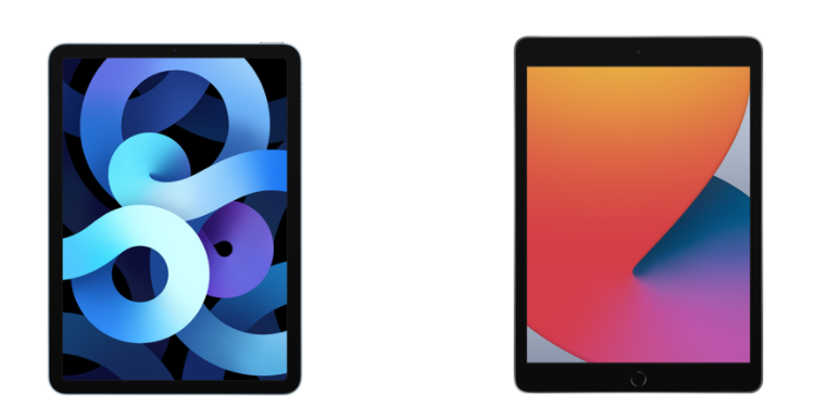 iPad 8 un iPad Air 4