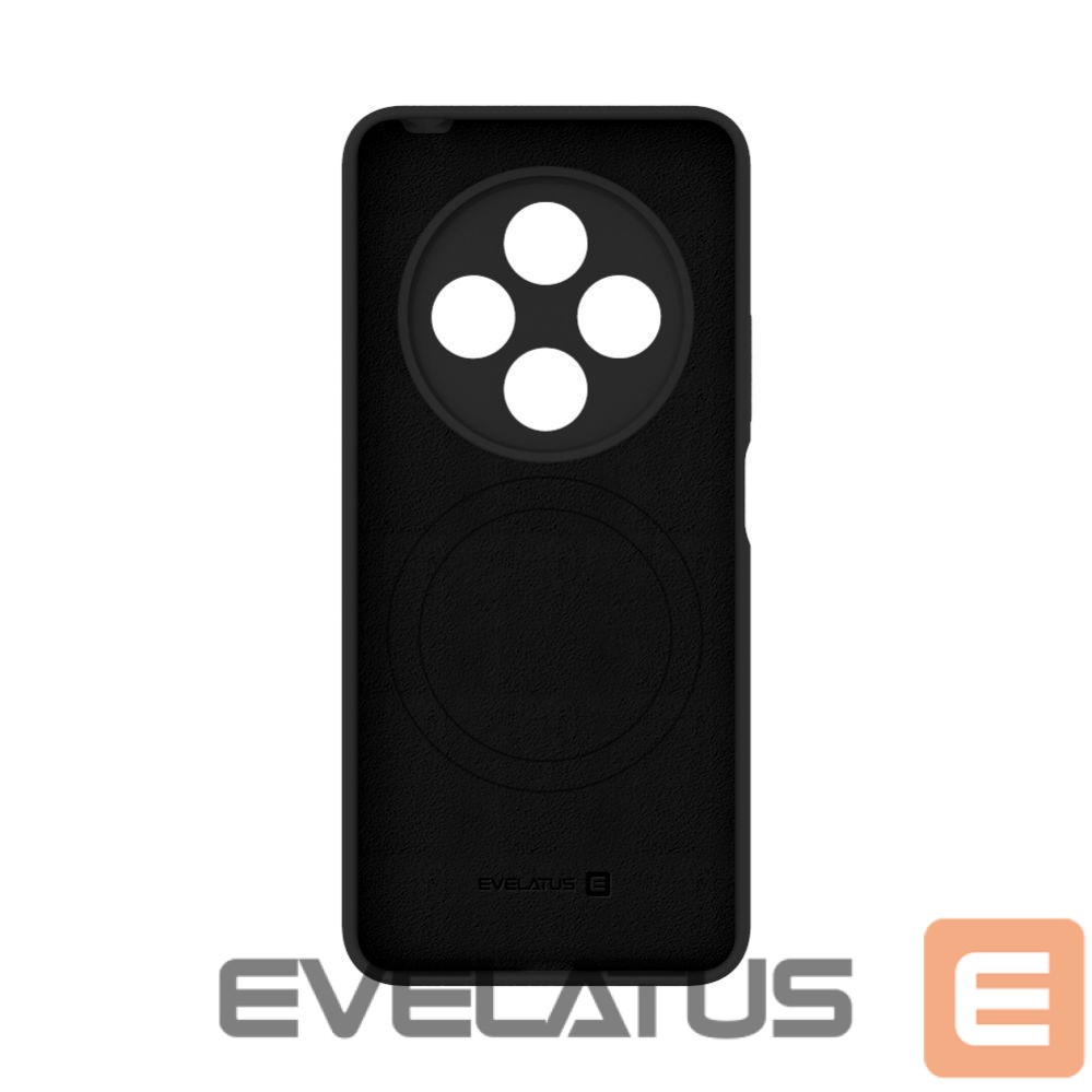 Tagakaaned Evelatus Xiaomi Redmi 14C 4G/ 14C 5G / Redmi A4 / POCO C75 Premium Magnetic Soft Touch Silicone Case Black