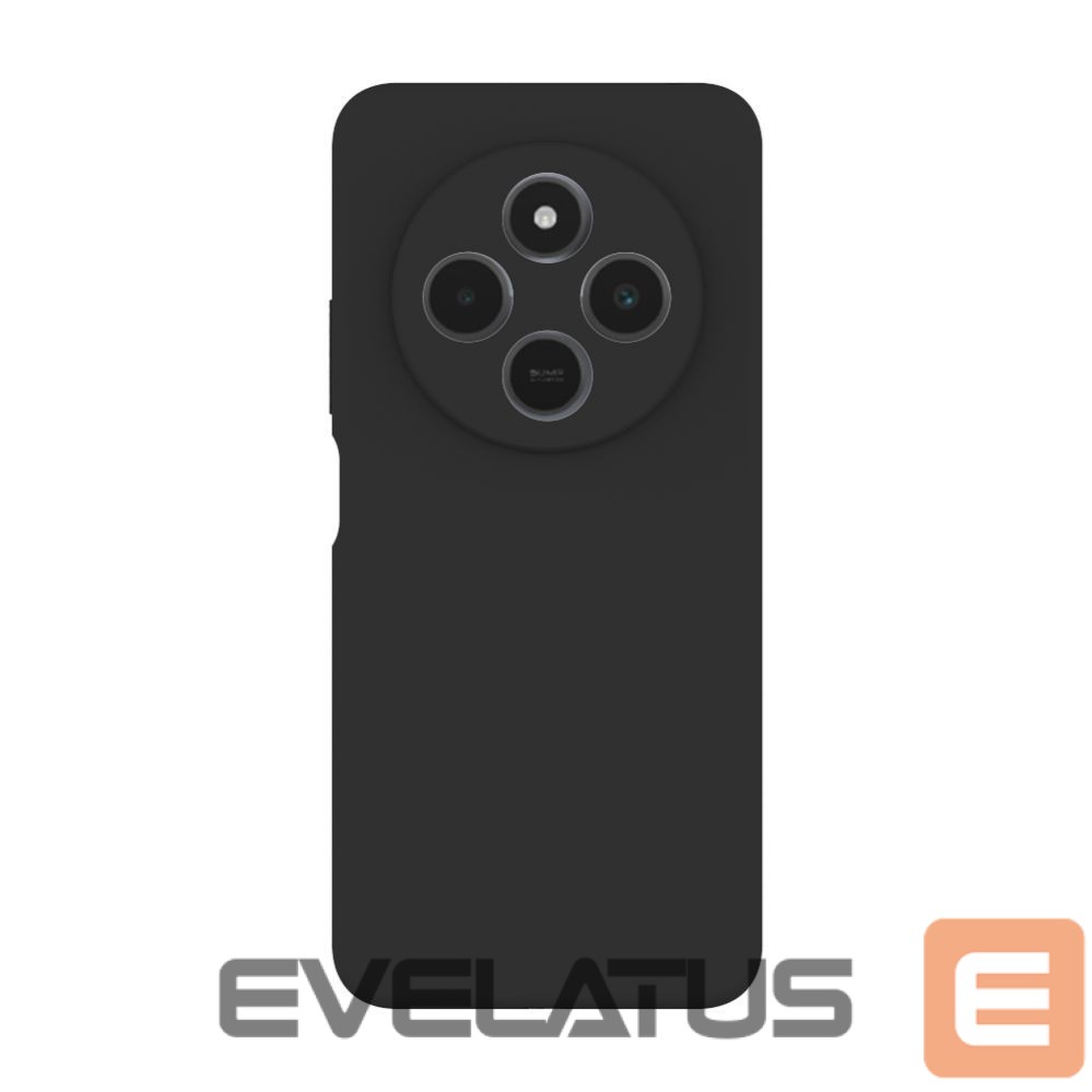 Tagakaaned Evelatus Xiaomi Redmi 14C 4G/ 14C 5G / Redmi A4 / POCO C75 Premium Magnetic Soft Touch Silicone Case Black