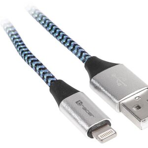 Cable Tracer  46269 Lighting USB 2.0 Iphone AM 1m Black Blue 