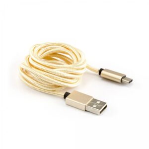 Kabelis Sbox  USB-TYPEC-15G USB->Type C M/M 1.5m Fruity Gold 