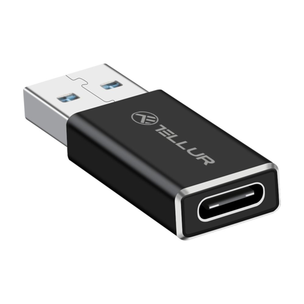 Adaptrid Tellur USB-A To USB-C M/F Adapter