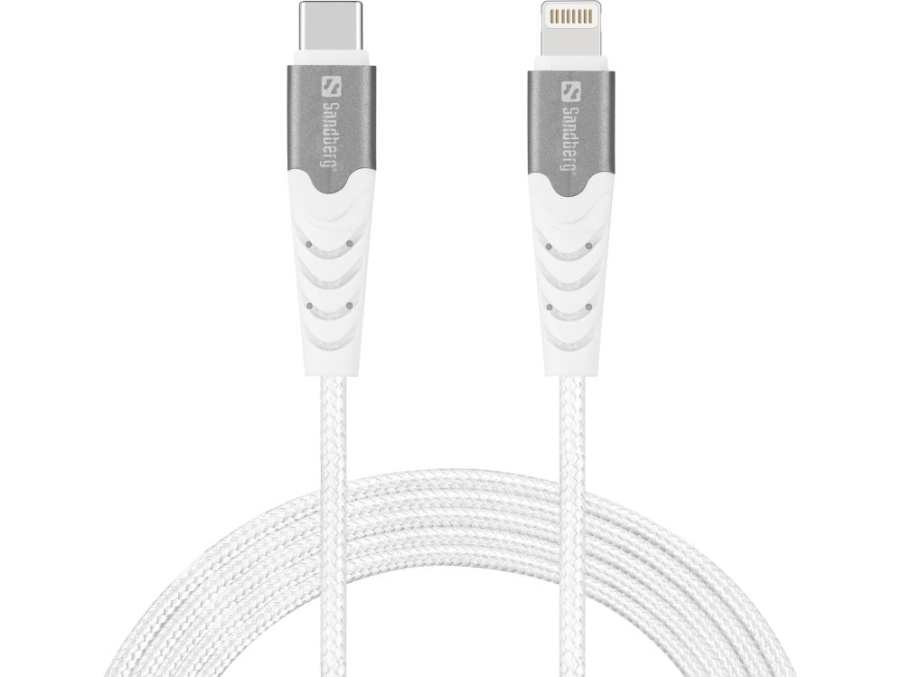 Cable Sandberg 136-48 USB-C PD to Lightning MFI 2M