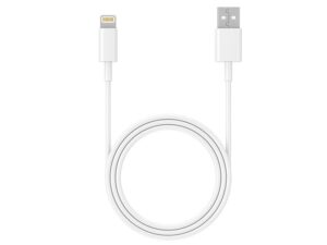 Kabelis Tracer  47086 USB 2.0 iPhone AM Lightning 1m white 