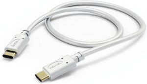 Kabelis Hama  Hama 00183328 Charging/Data Cable, USB Type-C - USB Type-C 1.5m White 